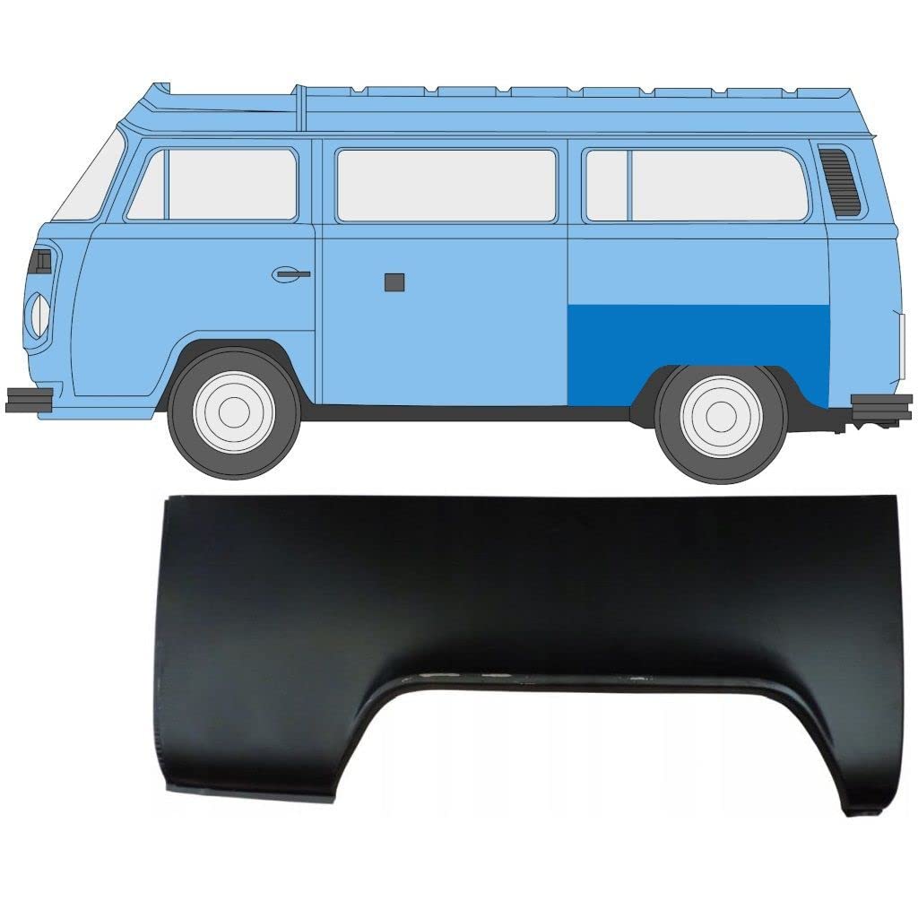 Für Vw T2 1967-1979 Hinten KotflÜgel Reparaturblech/Links von Generic