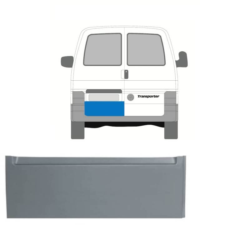 Für Vw T4 1990-2003 Hinten Tür Äußere Skin Reparaturblech/Links von Generic