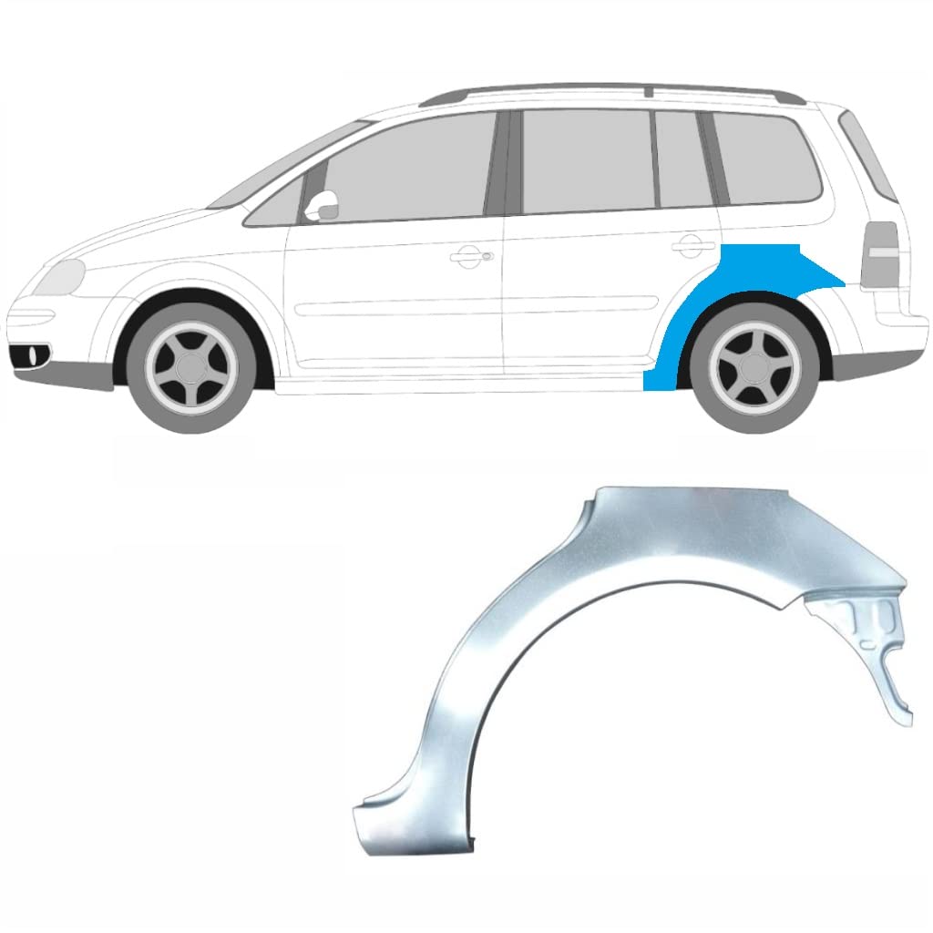 Für Vw Touran 2003-2010 Radlauf Reparaturblech/Links von Generic