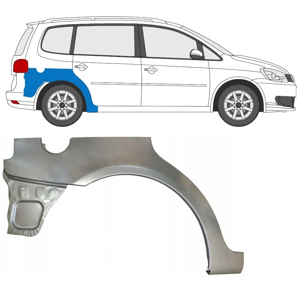 Für Vw Touran 2010-2015 Radlauf Reparaturblech/Rechts von Generic