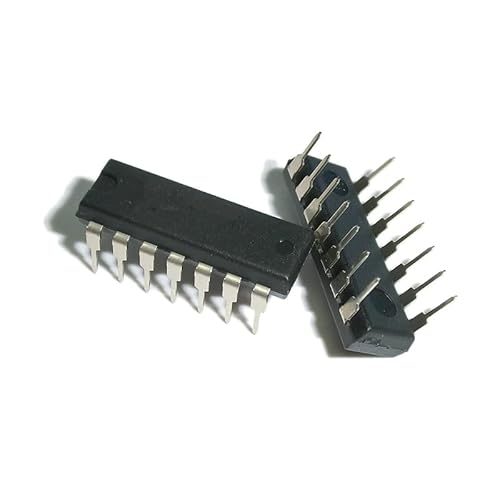 Generic 10 STÜCKE TC4013BP TC4013 DIP14 Schwarz Kunststoff, Metall 14-Wege manuell physisch Elektronikbauteil DIP-Schalter von Generic