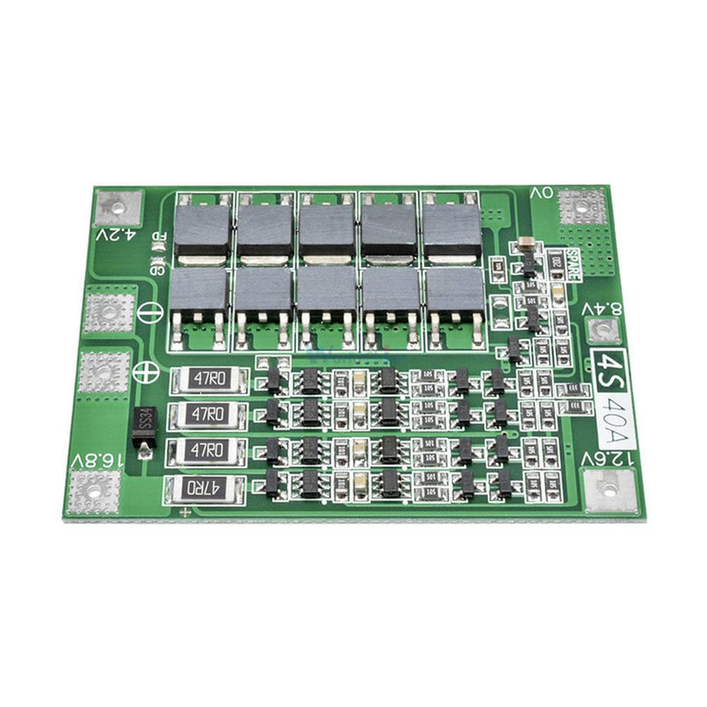 Generic 4S 40A 14,8 V 16,8 V Li-Ion Lithium-Batterie 18650 Ladegerät PCB BMS Schutz Bord mit Balance für Bohrmotor Lipo Zelle Modul von Generic