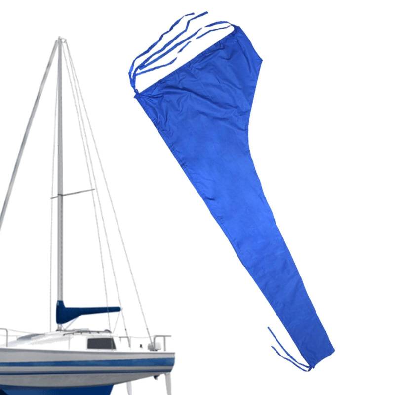 Großsegel Boom Abdeckung - Wasserdicht Booms Boot Shade - Verdicken 210D, Sonnenschutz, Nicht zerrissen, Wind Sonnenschutz Abdeckung Segel Boot Zubehör für die meisten Bootssegel von Generic