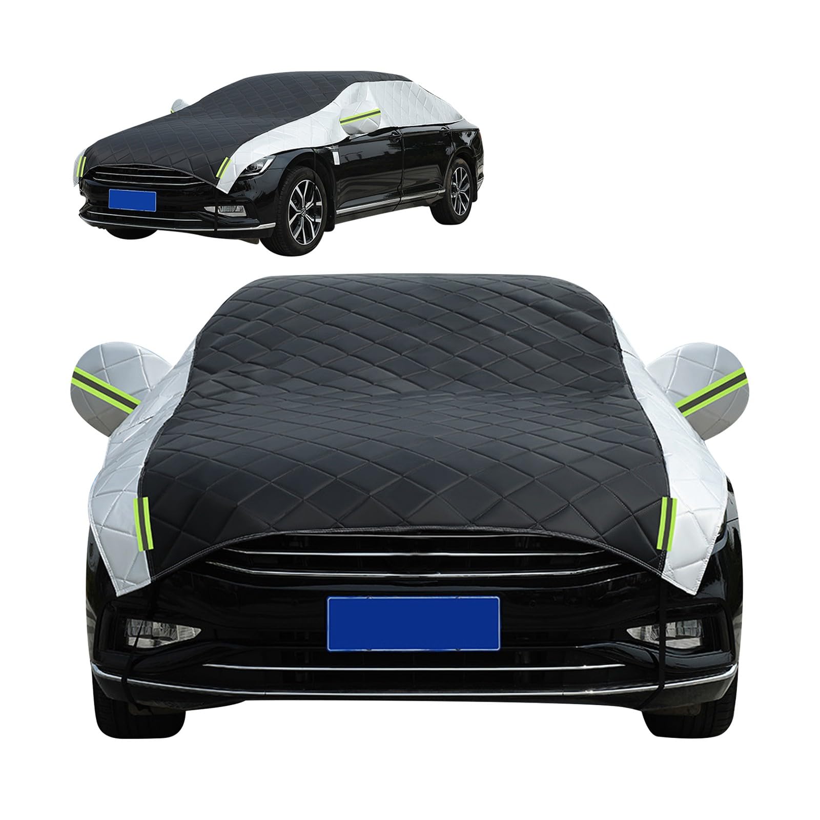 Halbgarage Abdeckung Wasserdicht Für Aston MartinV8 Vantage S 2011-2023,Auto Abdeckungen Wasserdicht Sonnenschutz Anti-Frost,Autogarage Abdeckung,Halbgarage für Auto Winter UI47E von Generic