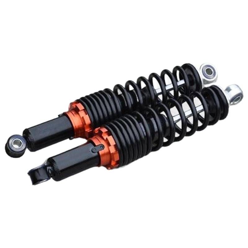 Heck -Stoßdämpfer für Roller, Federschockdämpfer | Verdickte Feder -Suspensionsdämpfer - 25 27 31 cm Frühlingsdämpfer Hochleistungs, Ersatzteile für die meisten Motorräder Roller von Generic