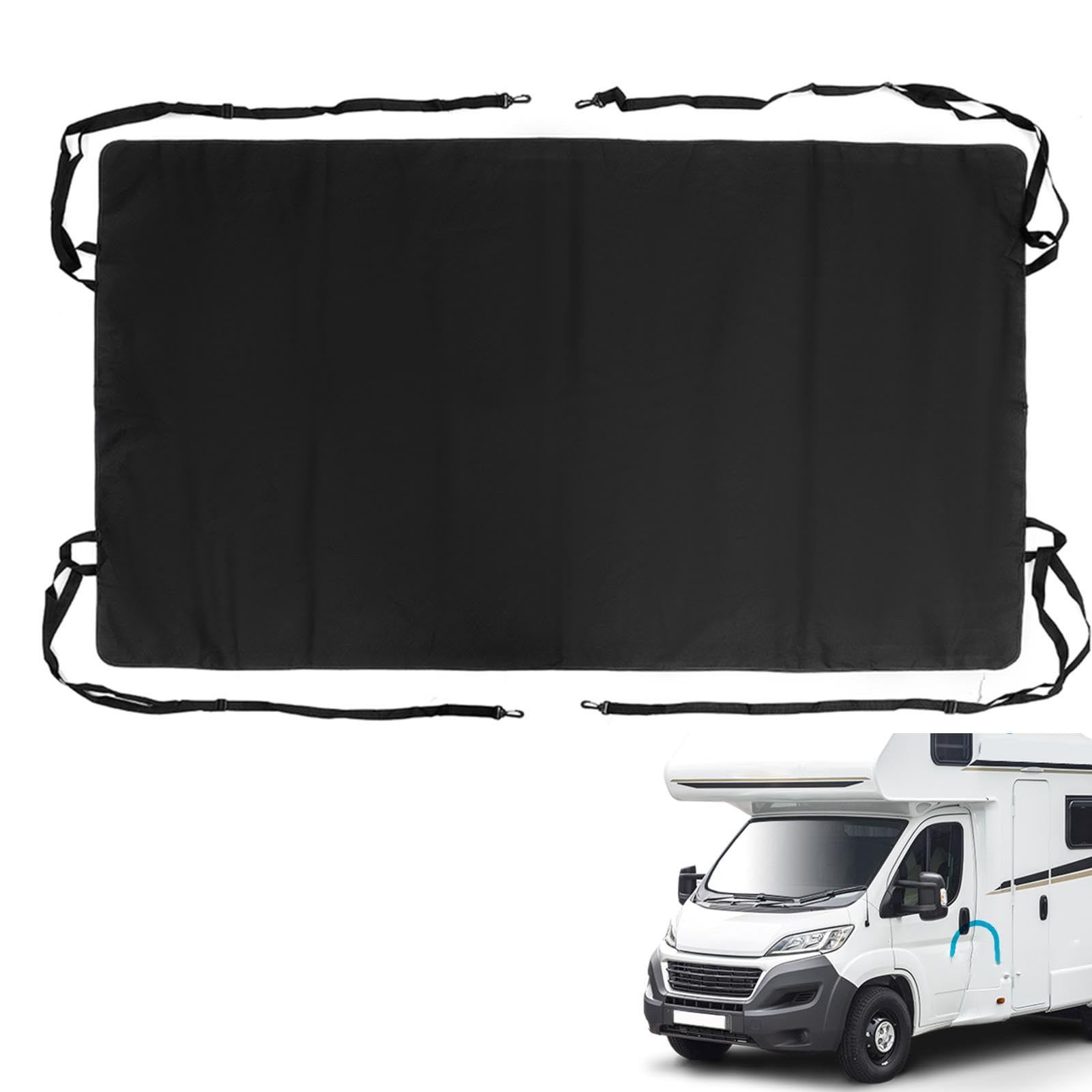 Heckklappennetz Sonnenschutz - wasserdichte RV -Markise, Camping Privacy Screen | UV-Schutz Heckzelt Baldachin, Schattenschutz im Freien, reisefreundliche Automauigkeitserweiterung von Generic