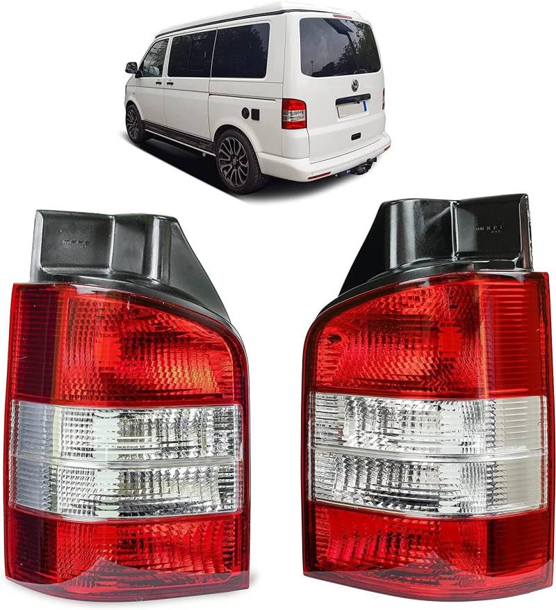 Heckleuchte Rückleuchte Rücklicht passend Für VW Transporter T5 2010-2015 Links + Rechts von Generic