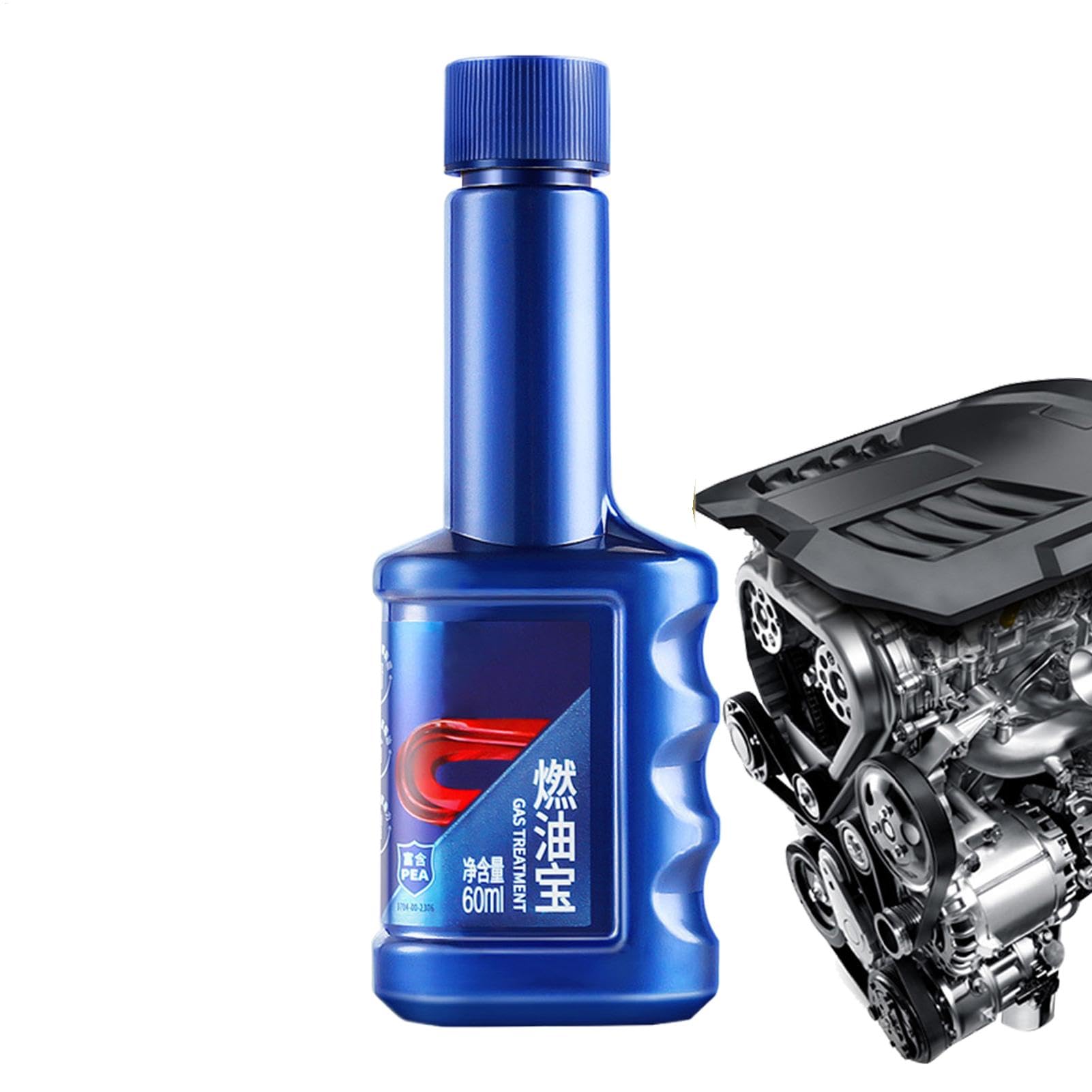 Kfz -Motoröl -Additiv, 60 ml System Ölreiniger | Car Injector Cleaner, Fluid, Anti-Friktion-Technologie für Verschiedene Marken und Modelle von Generic