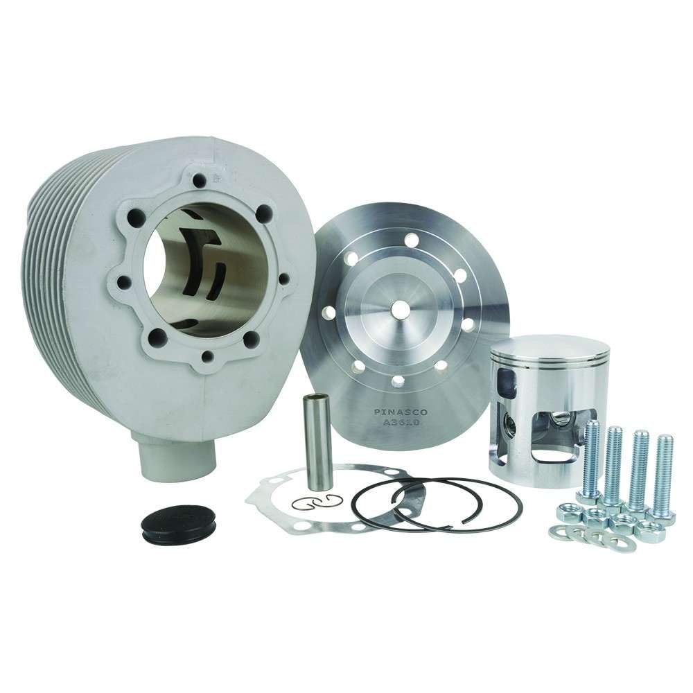 Kit Thermo-Gruppe Pinasco 215 cc Aluminium Vespa PX 200 Corsa 57 Zentralkerze 8 Primärer von Generic