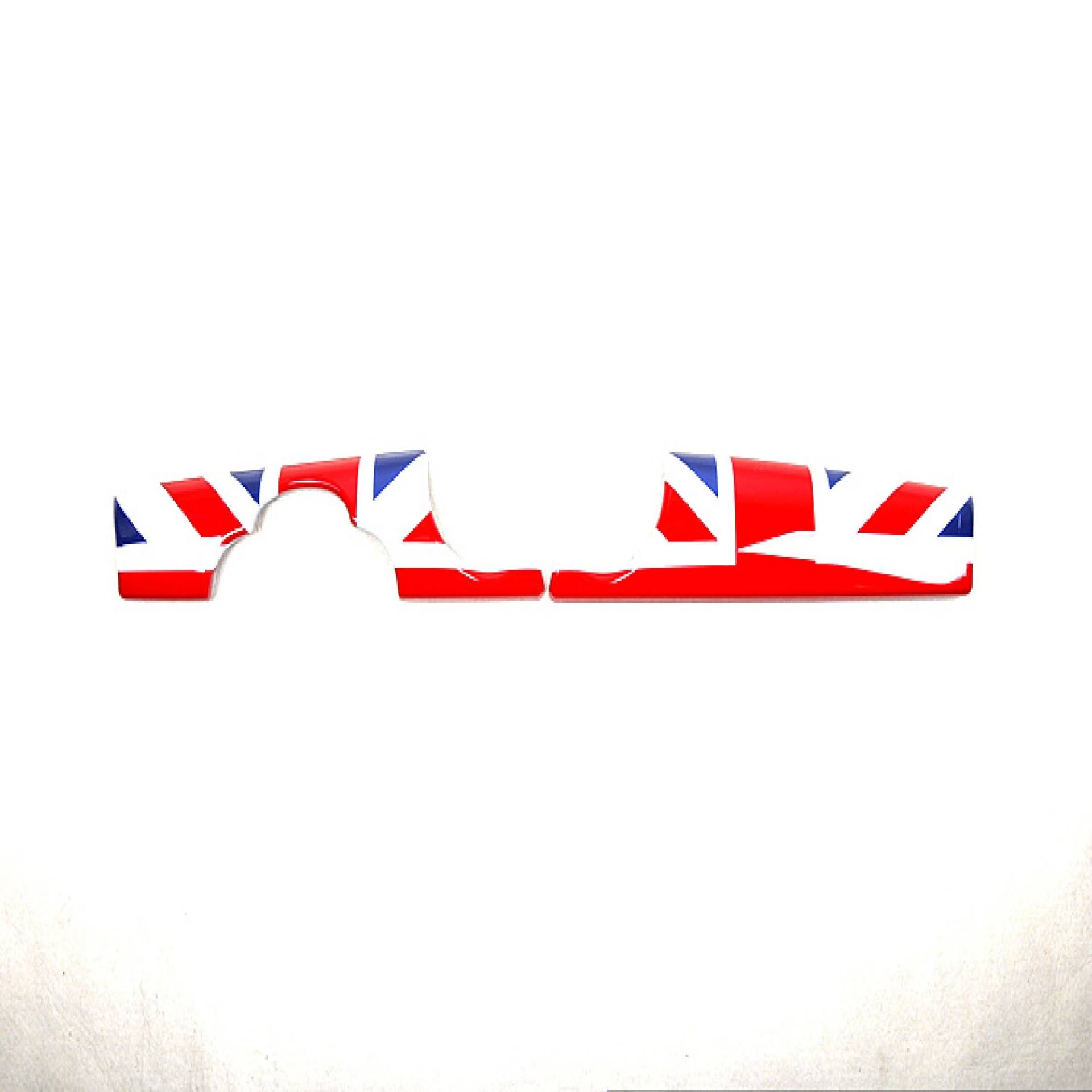 Kompatibel mit Mini-Cooper-Zubehör, Dekoration, ABS-Abdeckkappen, für R56 Schrägheck 2007–2013 (Union Jack R, Armaturenbrett-Instrumentententafel) von Generic