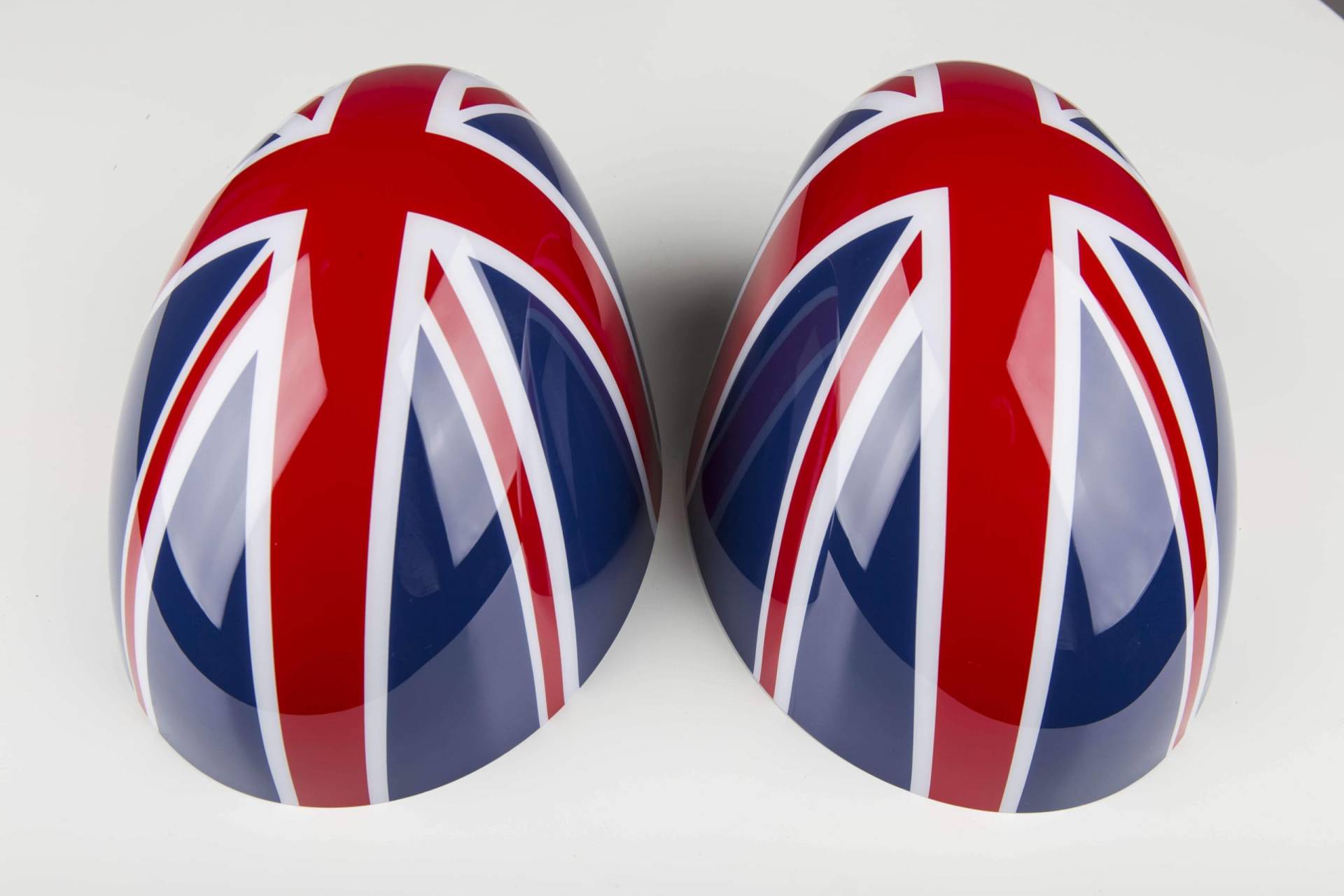 Kompatibel mit Mini Cooper Zubehör Dekoration ABS Rückspiegel Abdeckung Kappen Shell Case (Union Jack R, R Serie mit nicht Power Klappspiegel 2006–2016) von Generic