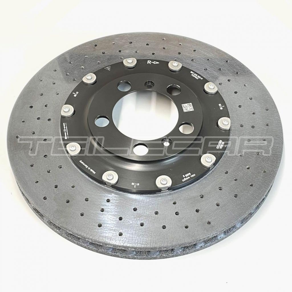 Kompatibel mit Porsche 992 GT3 RS 982 GT4 RS NEU Bremsscheibe Keramik/R/Front Brake Disc Ceramic PCCB 9GT615302H / 9GT615302A von Generic