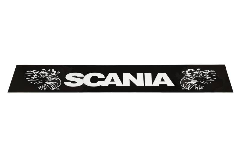 LKW Lang Heckschürze für SCANIA Truck Anhänger Auflieger Hartgummi Schmutzfänger 240x35cm Schwarz von Generic