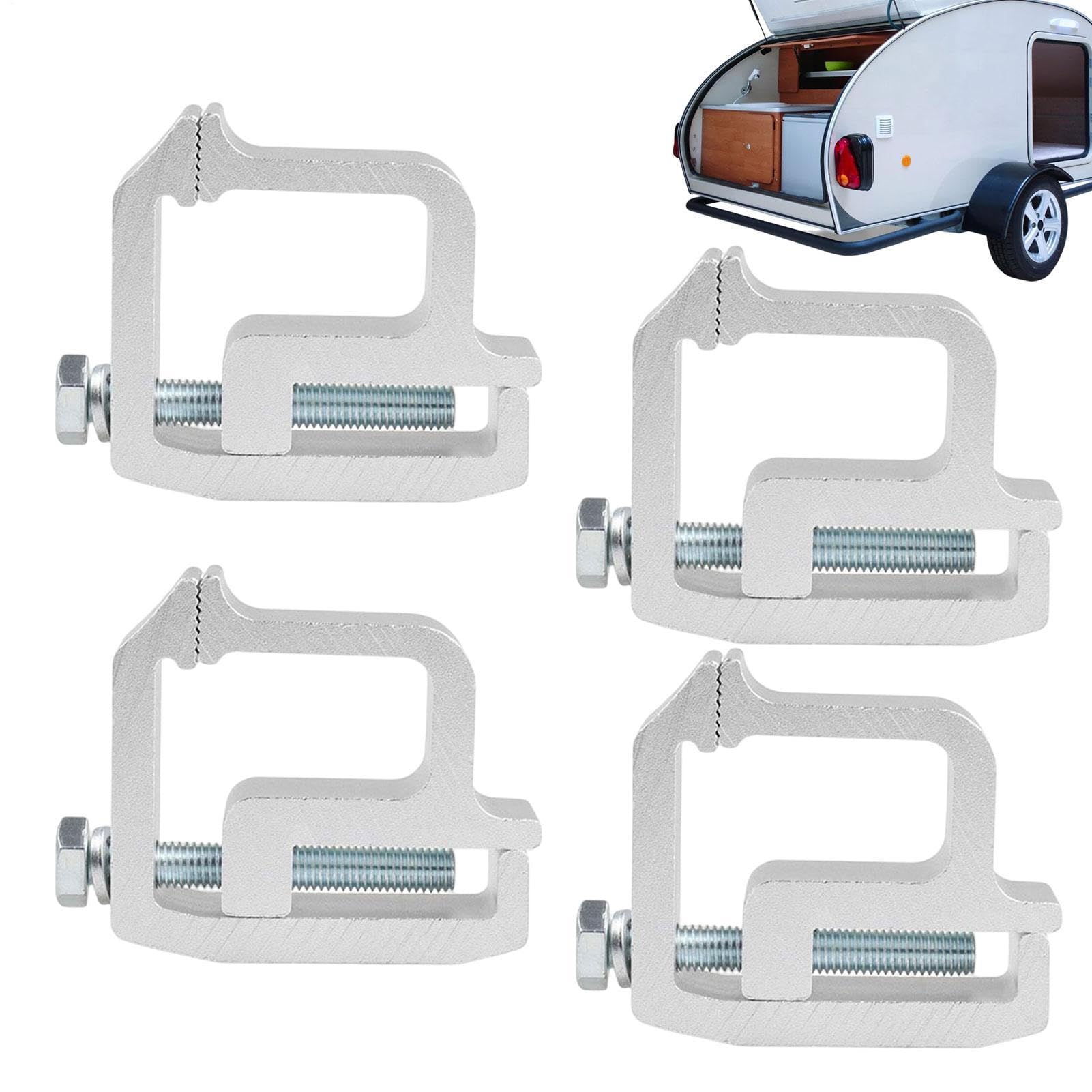 LKW-Topper-Halterung: -Muschel-Montagehalterungen, moderne Aluminium-Befestigungen, Bettdeckelträger ohne Aufrollen, schwere Baldachin-Clips, Klemme LKW-Topper-Halterung: -Muschel-Montagehalterungen, moderne Aluminium-Befestigungen, Bettdeckelträger ohne Aufrollen, schwere Baldachin-Clips, Klemme von Generic