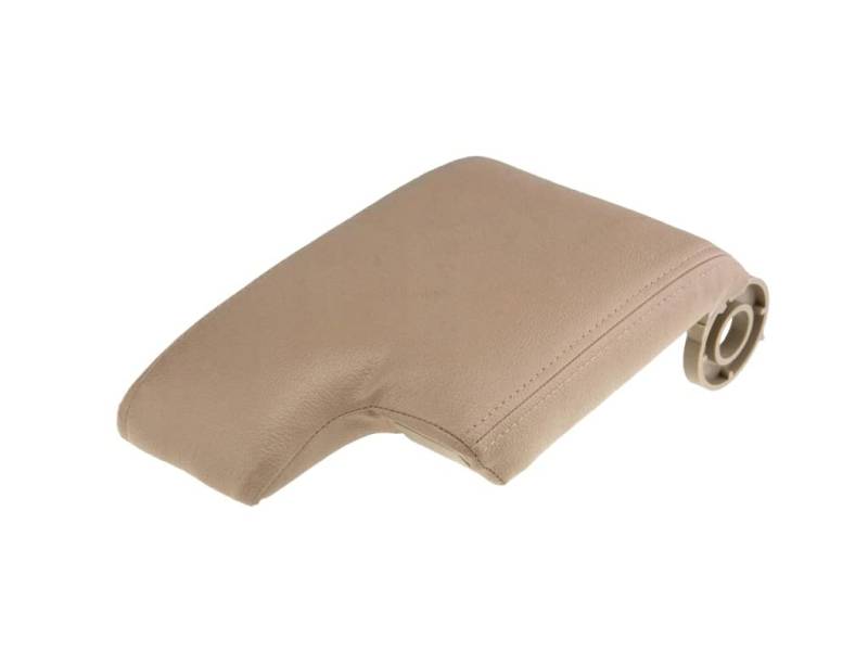 Leder-Armlehne, Mittelkonsole, Armlehne, Deckel für BMW 3 E46 FFF, Beige von Generic