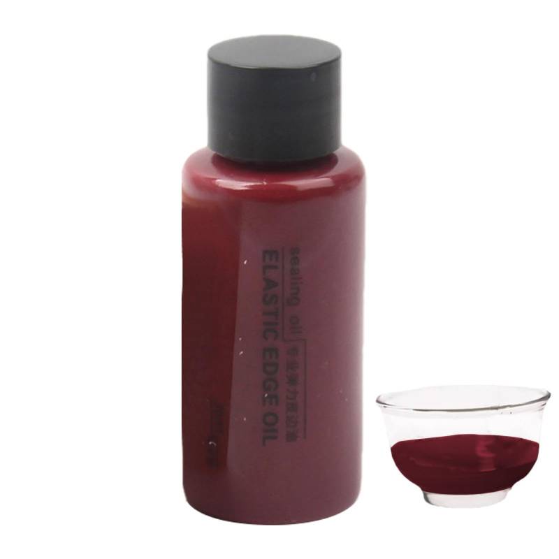 Lederkantenbeschichtung Beenden | Leder, Manuelle Lederpflege,30 Ml Reparaturöl, Farbauffrischer, Kantenanstrich-Finish – Schützendes Dressing, Schnelles Und Einfaches Lösungsöl Für Gürtel von Generic