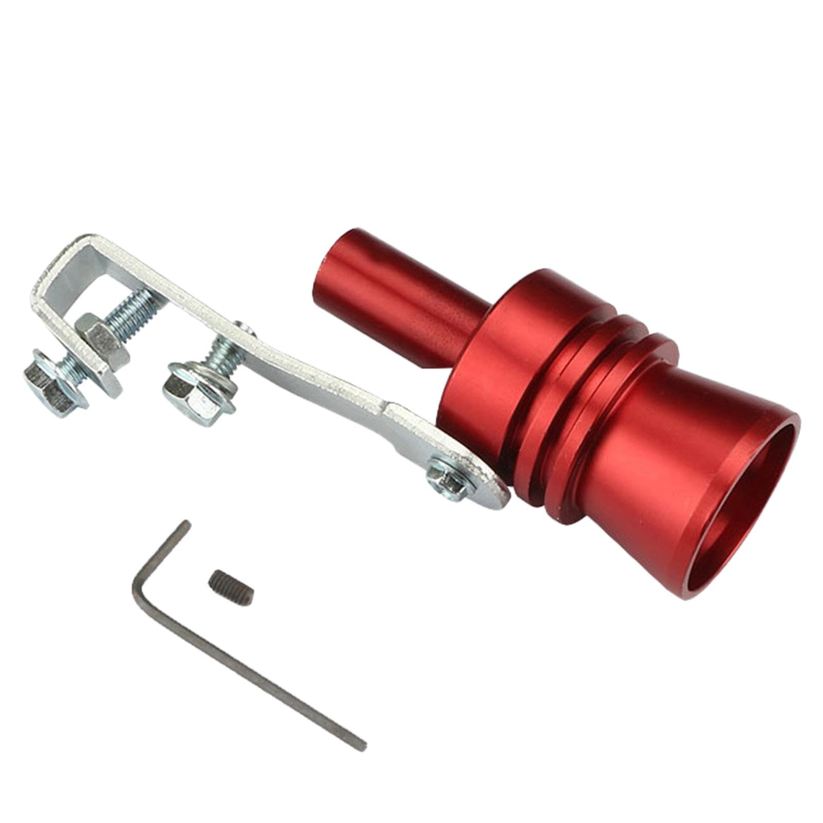 Leichter Auto-Auspuff-Sound-Booster - Turbopfeife, Auspuffpfeife, Turbo Sound Whistle Auspuffschalldämpfer, Endrohr-Abblaseventil-Zubehör, Automobil-Resonator für SUV-Autos von Generic