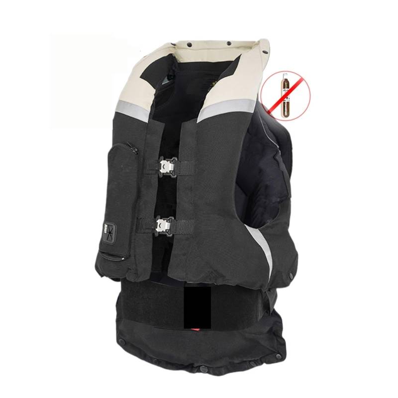 Leichtes Motorrad -Airbag -Weste Hoher Sichtbarkeit Einstellbare Weste, Unisex, Motorrad, Reitsportsicherung, Airbag -Weste(M) von Generic