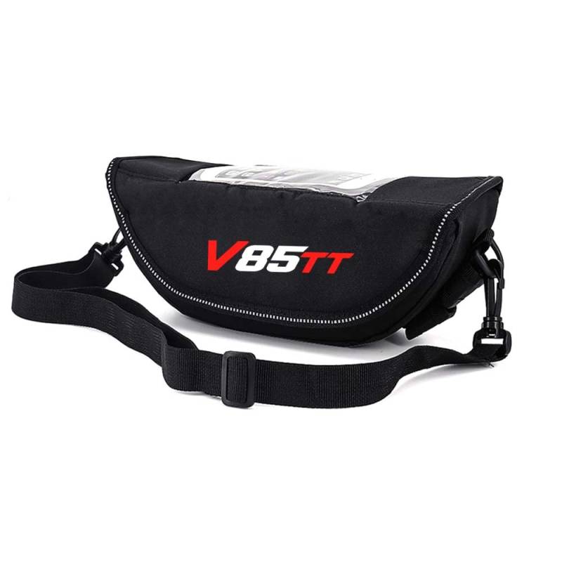 Lenkertasche für Moto Guzzi V85 TT V85TT Centenario Travel Lenkrad-Navigationstasche Motorradlenkrad-Navigationstasche, tragbare wasserdichte Telefontasche von Generic