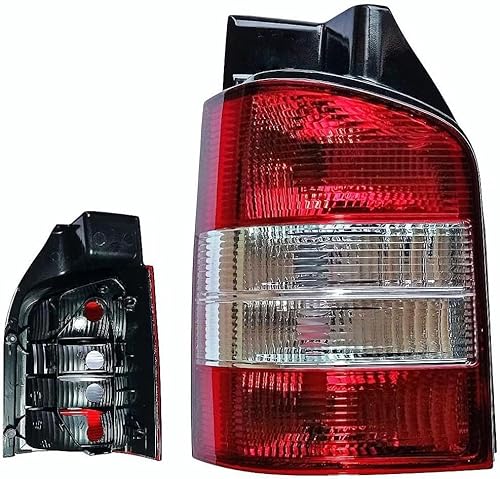 Links Rückleuchten Rücklicht Heckleuchten Lampe Glühbirne für VW Transporter T5 2010-2015 E-Prüfzeichen von Generic