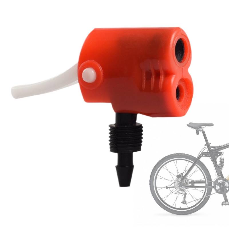 Luftpumpen-Adapter – Reifen-Luftpumpen-Ventil-Adapter, Fahrrad-Ersatz-Pumpenkopf | Selbstwechselnde Multi-Style-Düse, Luftpumpen-Umrüstdüse, Use-Luftblockierdüse, Zubehör für Fahrradpumpen von Generic