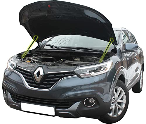 Motorhaubendämpfer kompatibel mit Renault Kadjar 2015+ Gasdruckfeder Motorhaube Dämpfer Gasfeder Stoßdämpfer Motorhaubenlifter 2 Stück von Generic