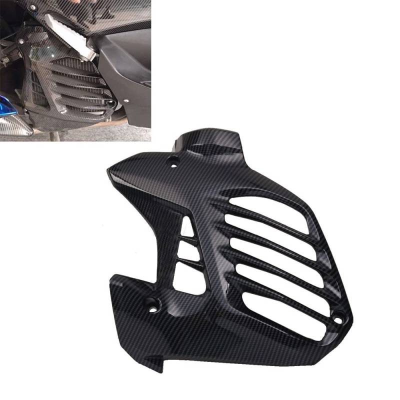 Motorrad Kühlergrill Schutzabdeckung Schutzfolie Kühlerverkleidung Abdeckung für Yamaha NMAX155 NMAX125 NMAX 155 N-MAX 125 2020-2022 Zubehör von Generic