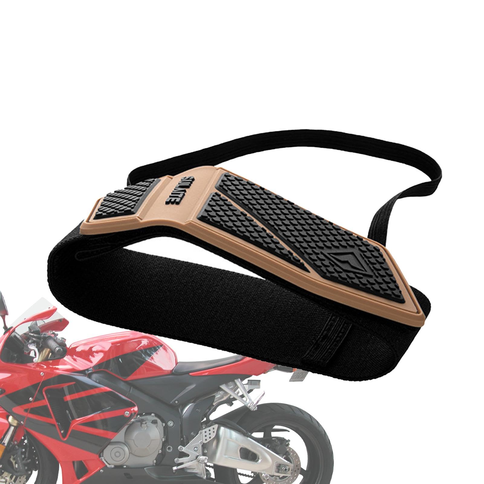 Motorrad Schalthebelabdeckung – Schaltpad Aus Gummi, Anti-Kratzer Schuhschutz Für Schaltpedal, Soft Shift Boot Cover Für Motorräder, Schützt Motorradstiefel Und Schuhe Beim Schalten von Generic