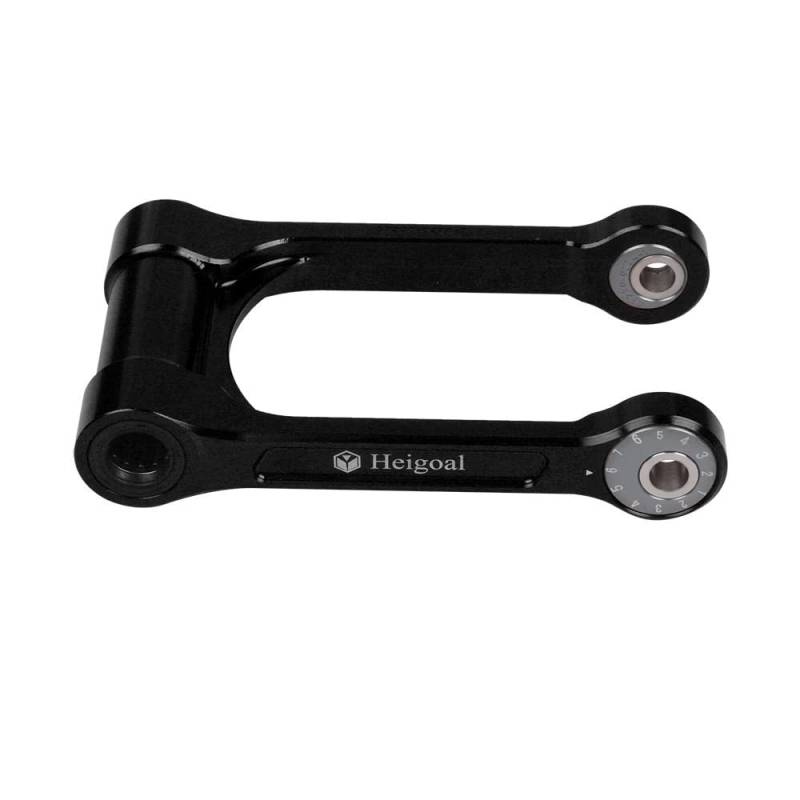 Motorrad Tieferlegung Rising Links Hinterer Stoßdämpfer Arm Aufhängungskissen Hebel Drop Links Absorber Für Honda CRF300L CRF 300L 2021 2022 2023 Schwarz von Generic