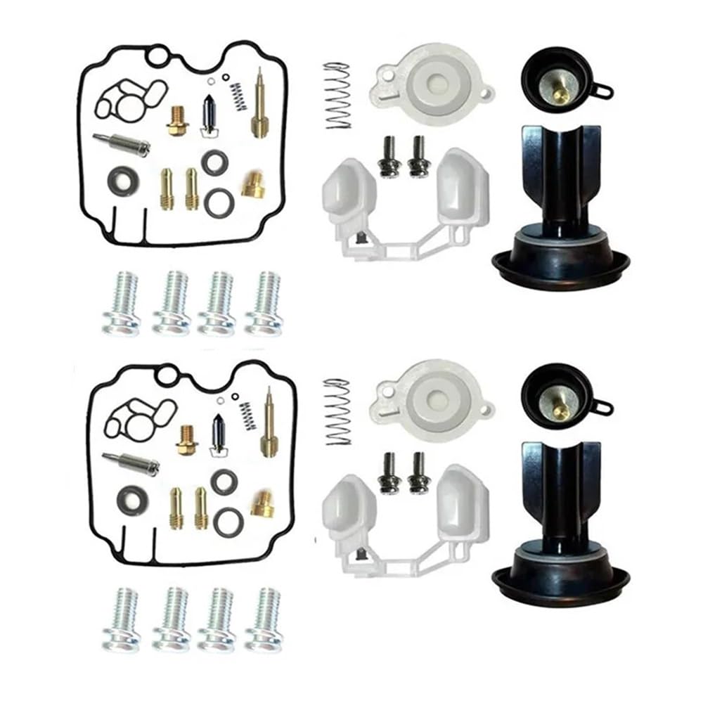 Motorrad Vergaser Float Plunger Membran Reparatur Kit for 600 750 900 600SS 750SS 900SS(Type4) von Generic