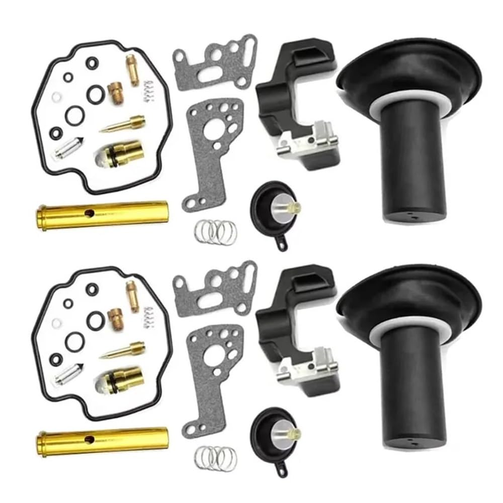 Motorrad Vergaser Float Plunger Membran Reparatur Kit for XV500 91-94 500 XV535 535(Type2) von Generic