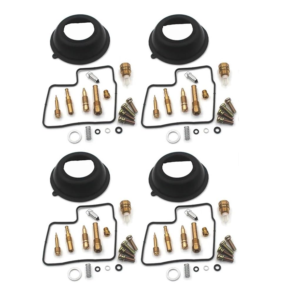 Motorrad Vergaser Reparatur Kit Kolben Membran for VT500E 1983-1987 VT500C VT 500 VT500(Type4) von Generic