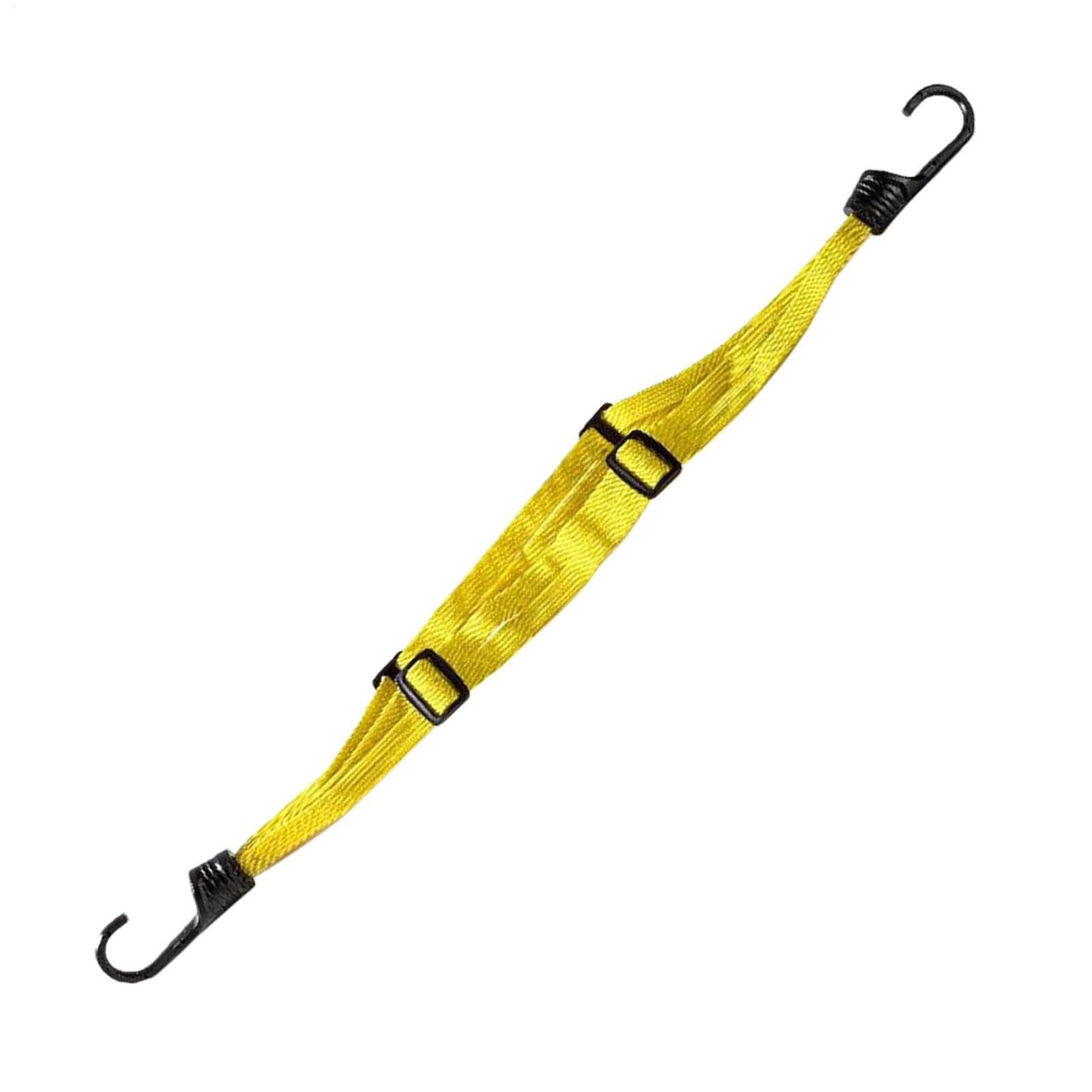 Motorradgepäckbänder, Motorradhelmgurt - Elastisches Gepäckbindungskabel Motorradgurte | Outdoor -Abenteuerzubehör, Bungee -Kabelbindung mit 2 Hooks, Fester Halt von Generic