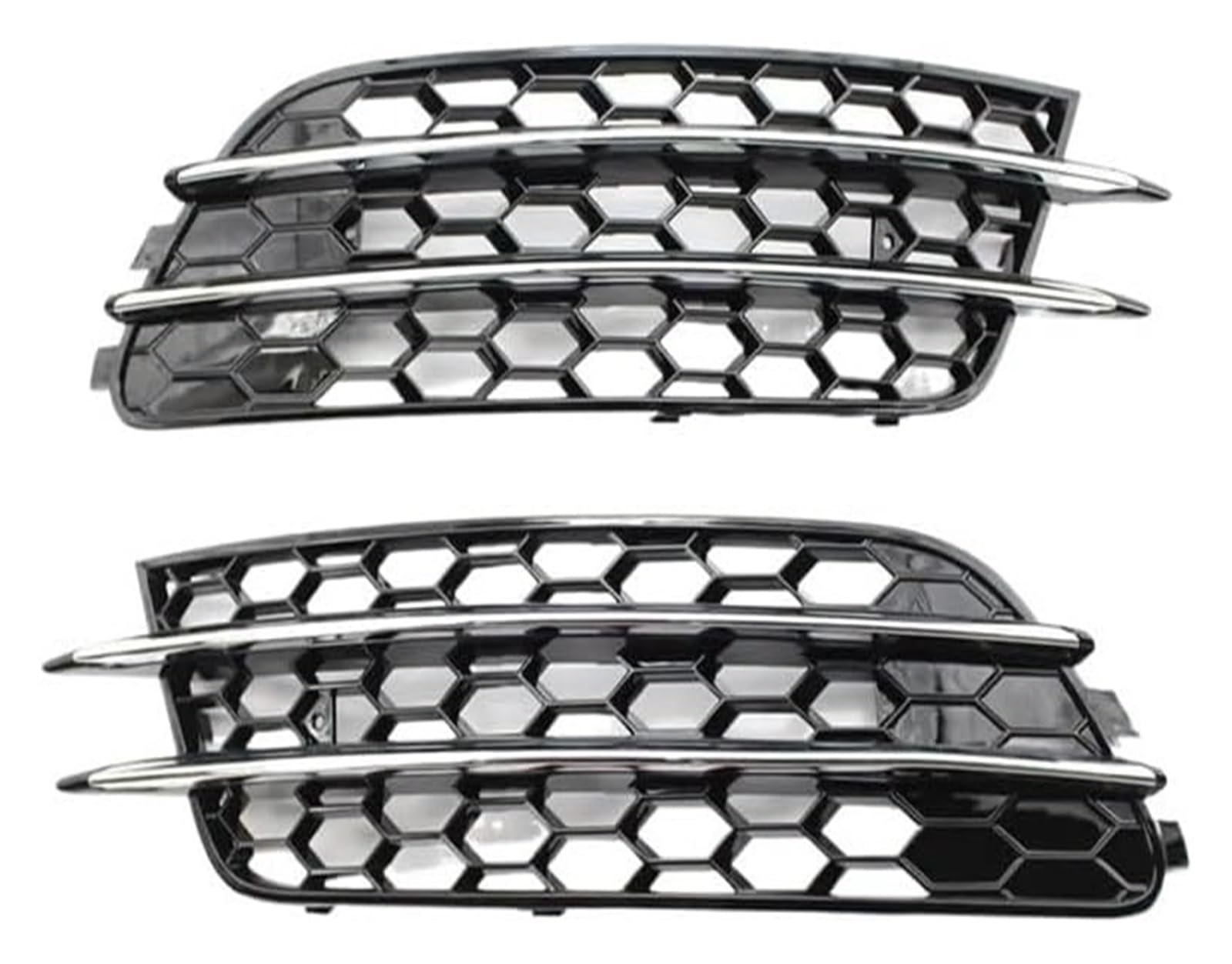 Niere Kühlergrill Für A6 C7 Limousine 2012-2015 Nebelscheinwerfer Grill Auto Gitter Auto Stoßstange Grill Auto Front Nebelscheinwerfer Kühlergrill Abdeckung Trim von Generic