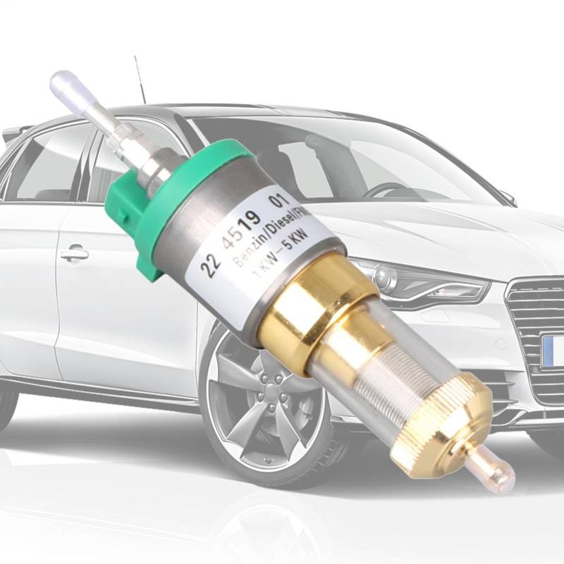 Ölpumpe für Standheizung, Impulsölpumpe - Mit Ölfilter-Dosierpumpe für Auto-Luftheizöle | Elektronische Impulsdosierpumpe für Autolufterhitzer für Automobilteile von Generic