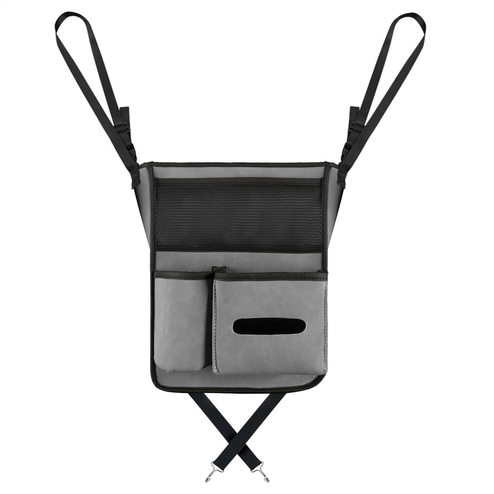 Organizer für Mittelkonsole – Auto-Organizer zwischen den Sitzen, Aufbewahrungstasche für die Armlehne des Autos | Autotaschen-Halterung aus Leder für sicheres Fahren mit starker Belastung, Multifunz Organizer für Mittelkonsole – Auto-Organizer zwischen den Sitzen, Aufbewahrungstasche für die Armlehne des Autos | Autotaschen-Halterung aus Leder für sicheres Fahren mit starker Belastung, Multifunz von Generic