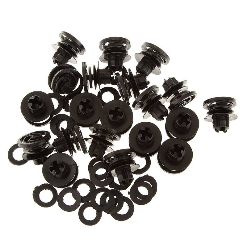 Packung Von 20 Türverkleidung Clips Verschluss Halter Für 98-on VW Passat 3b0868243 von Generic