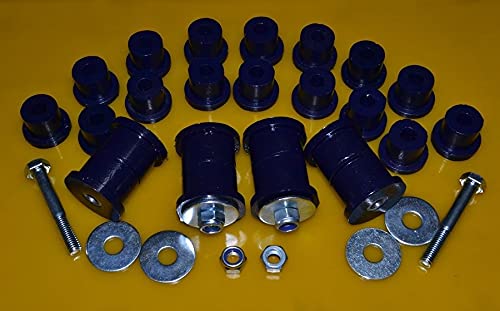 Polybuchsen Set für Suzuki Blattfeder Samurai SJ SJ410 413 Härte 80ShA von Generic