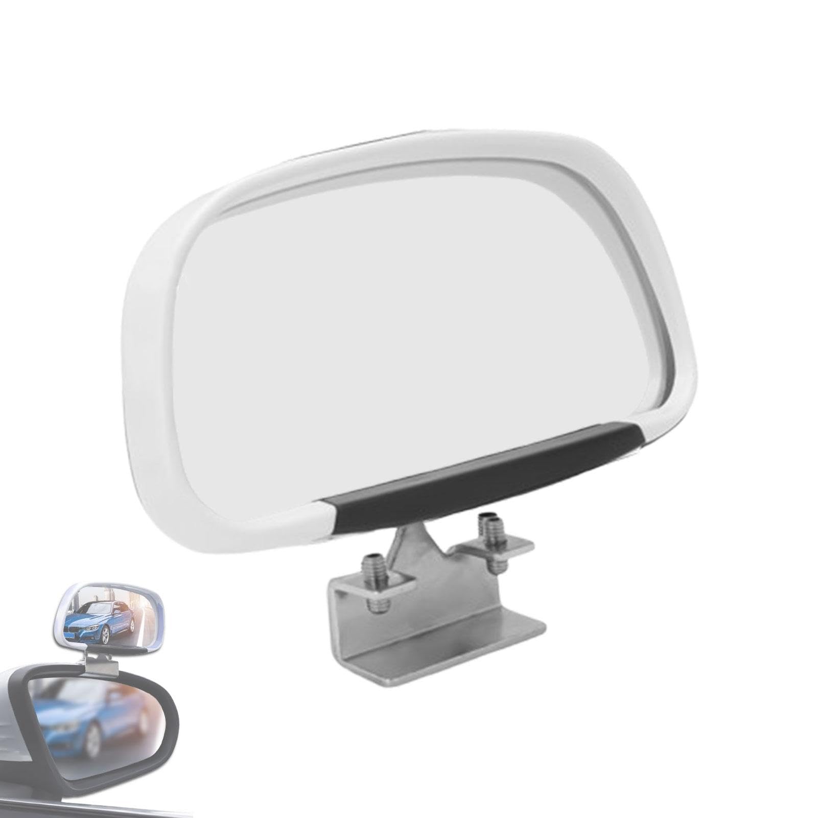 Rear View Convex Mirrors - Car Blind Spots Mirrors, Car Side Mirrors | Blind HD Glass Convex Rear View with 360° Rotatable, Adjustable Wide Angle Rear View Mirrors for Vehicle von Generic