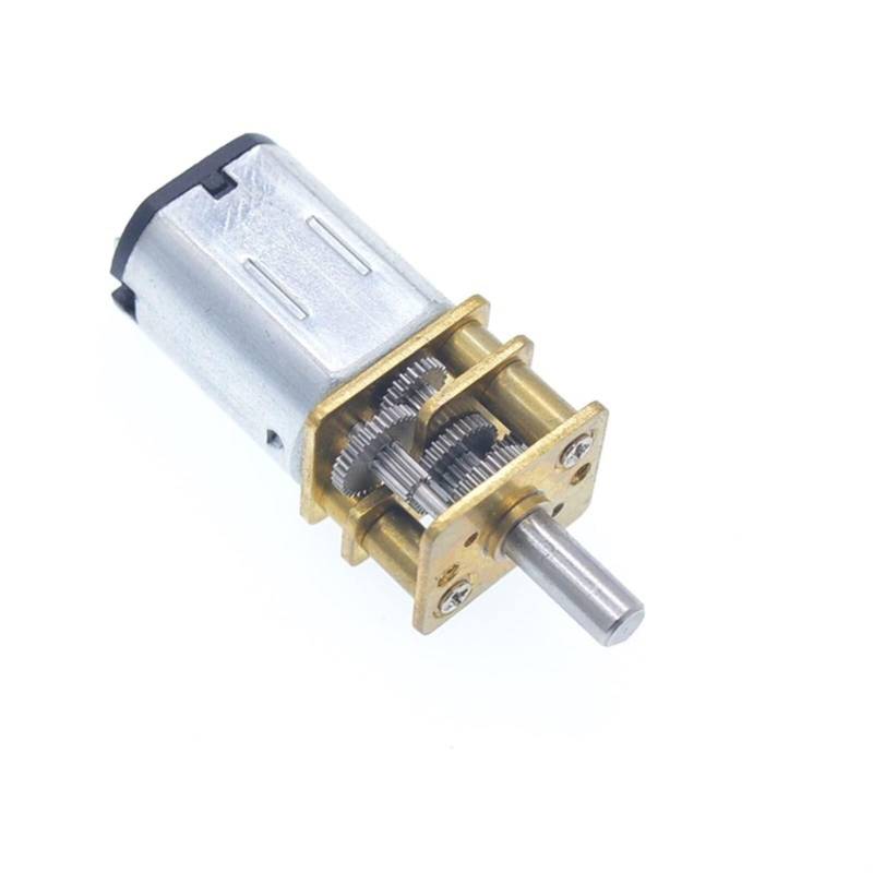 Reduktionsrotierender N20 Modellmotor, Niedriggeschwindigkeits-Mikrospielzeugmotor 6V, DC 6V Batterie Hochdrehmoment Niedriggeräusch DC Motor Hobby Getriebe(1000rpm) von Generic