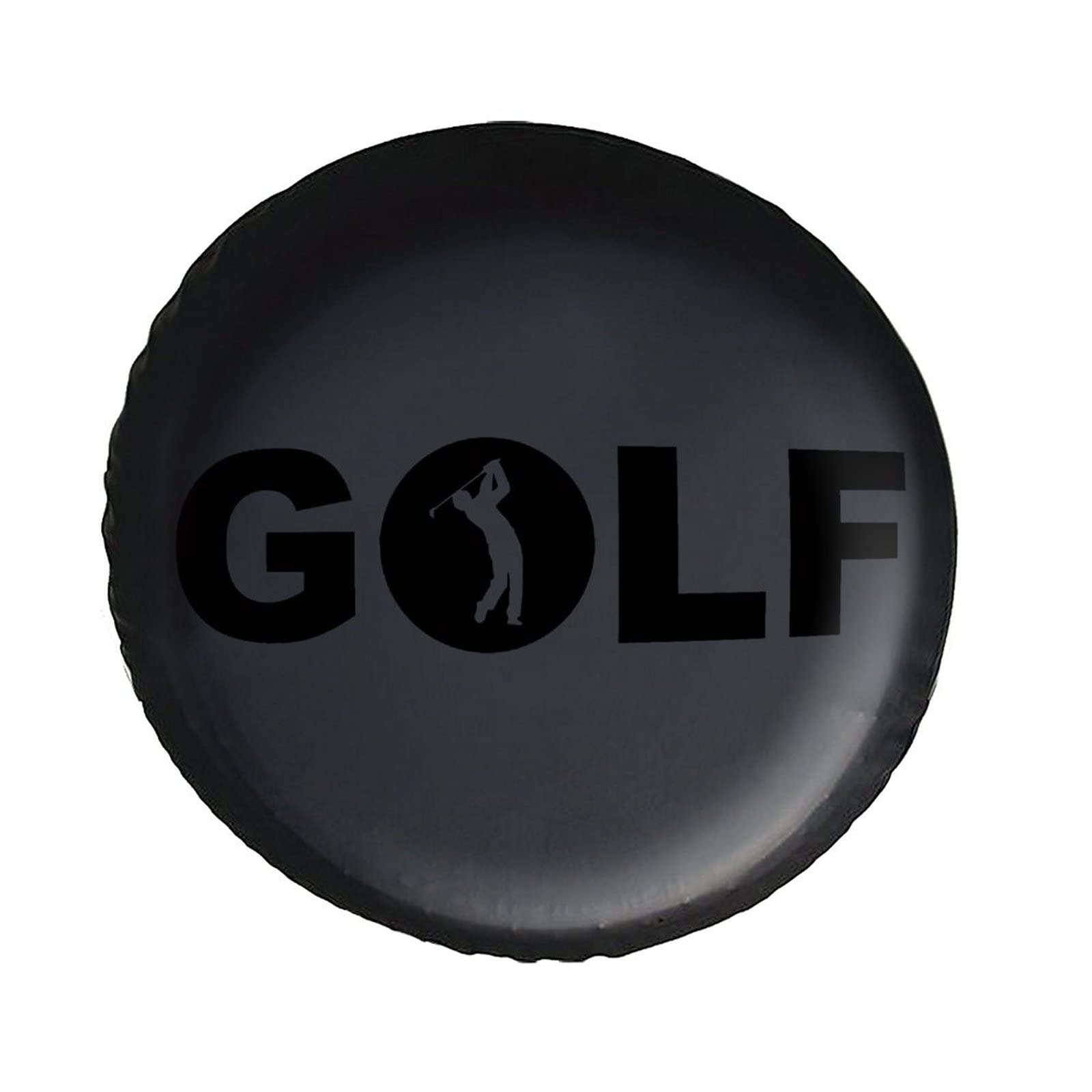 Reifencover Golf Spielen Ersatzrad Abdeckung Uv Die Reifencover Universale Ersatzradabdeckung, Für Car Zubehör, Anhänger, 14in von Generic