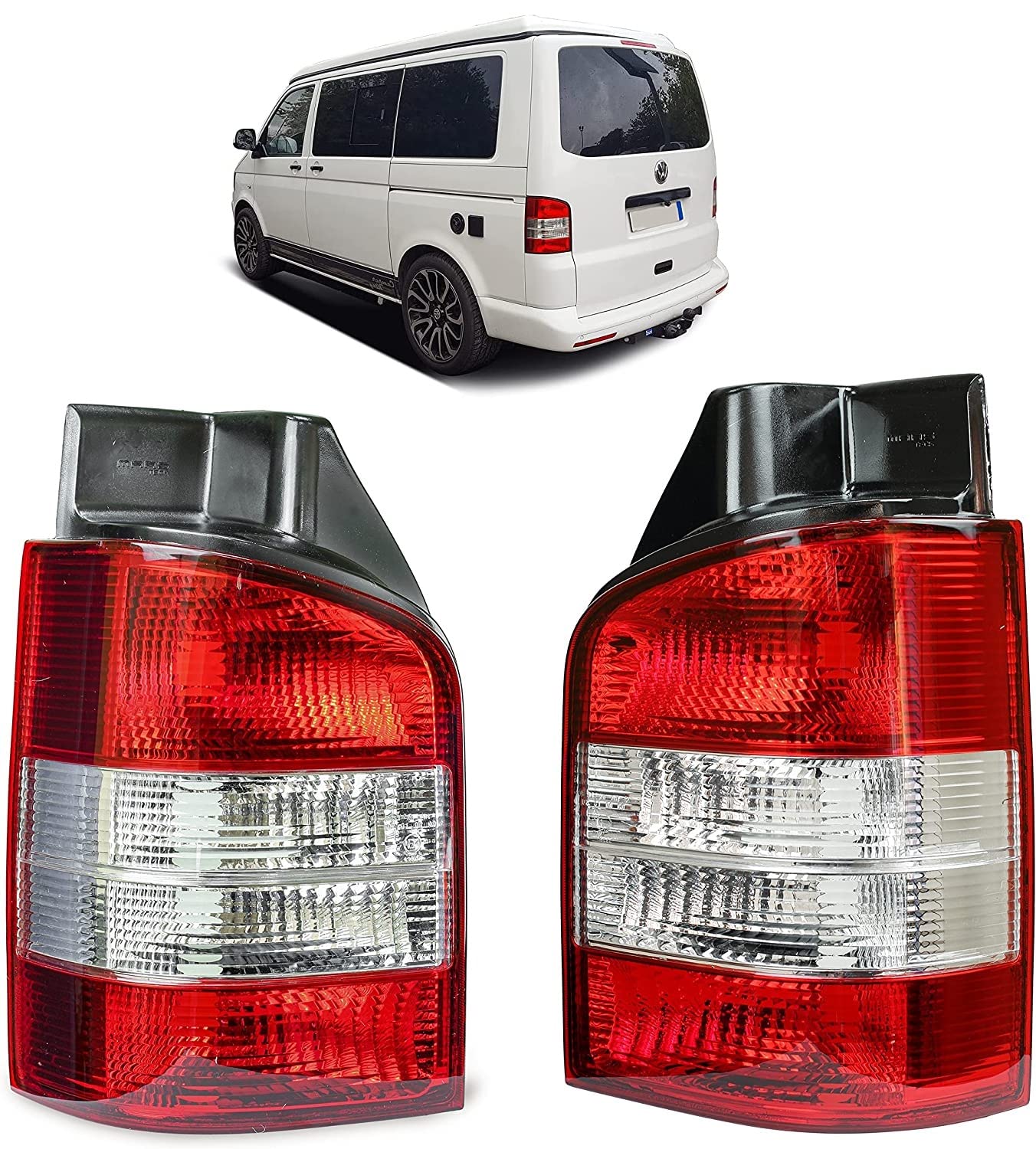 Rückleuchte Heckleuchte Rücklicht passend Für VW Transporter T5 2010-2015 Links + Rechts von Generic