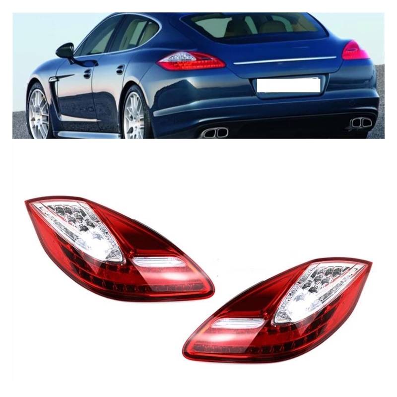 Rücklicht Bremslicht Auto Led Rücklicht Bremsleuchte Warnblinker Licht 97063141604 97063141605 Für Panamera 2010 2011 2012 2013 von Generic