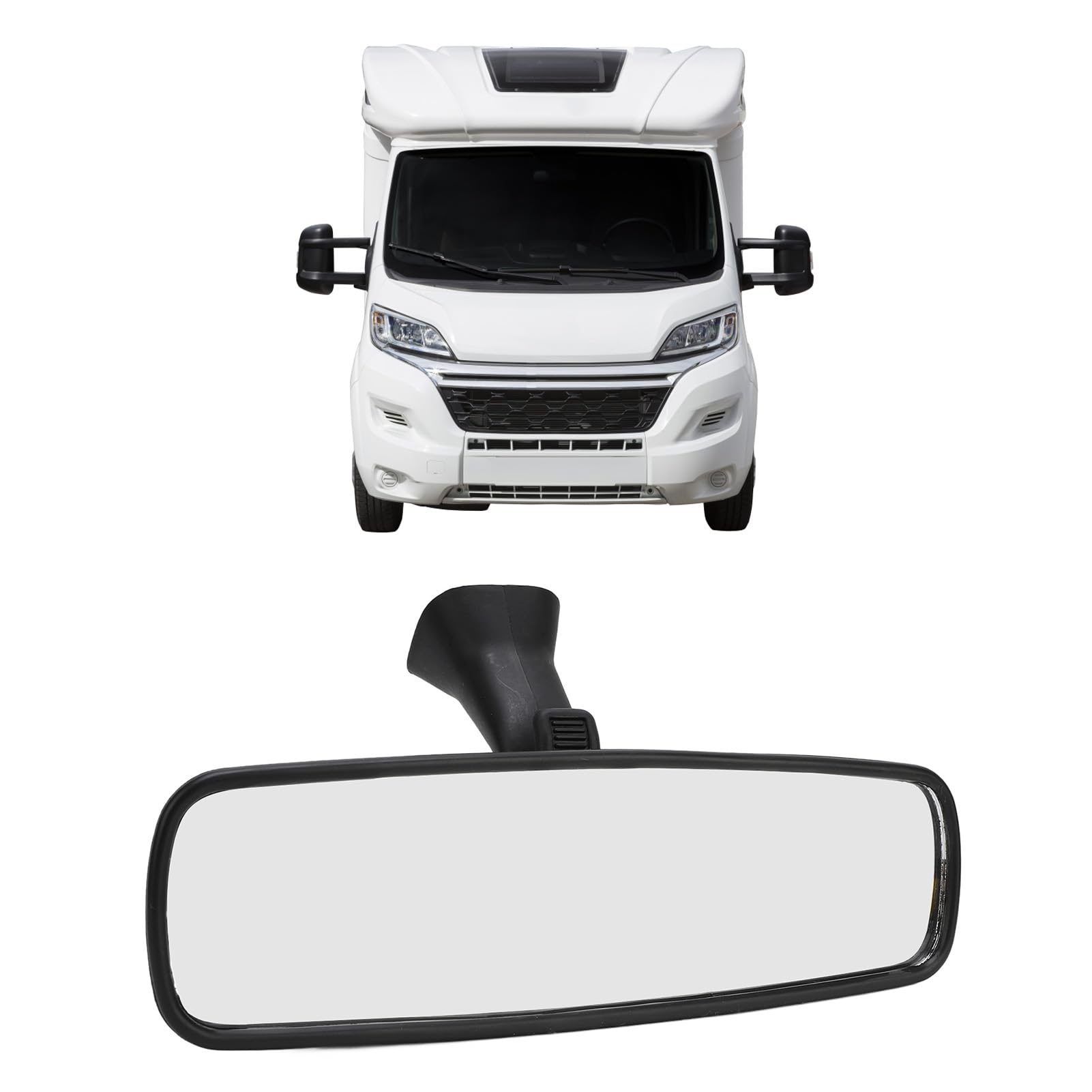 Rückspiegel für Fiat Ducato Peugeot Citroen Relay 2014+, 735585204 735695390 Auto-Innenspiegel, Kfz-Innenspiegel von Generic