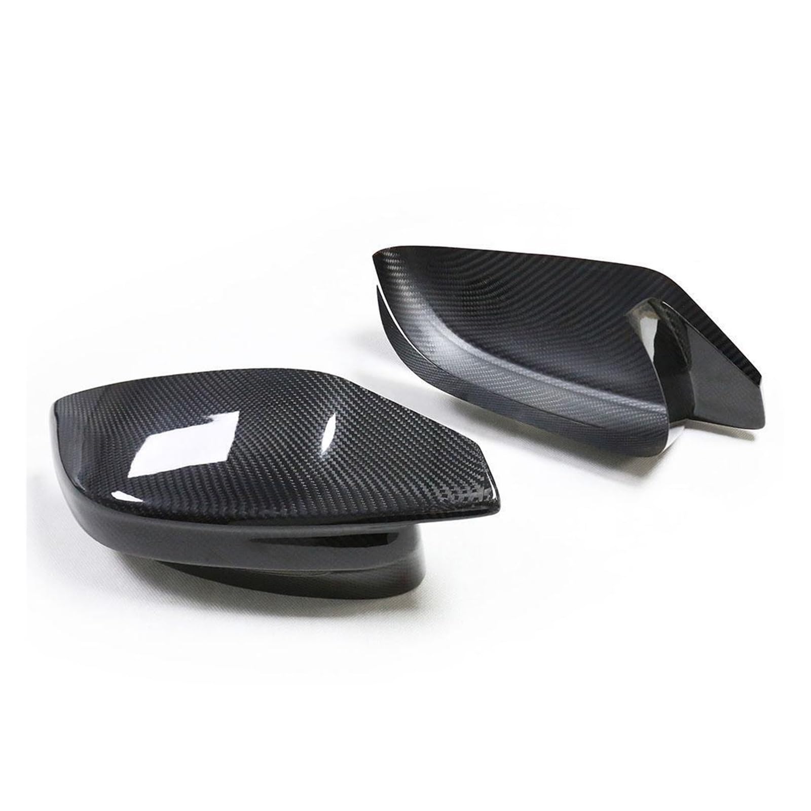 Rückspiegelabdeckung Für BMW 3 4 Serie G80 M3 G83 M4 2021 2022 Dry Carbon Fiber Rückspiegel Abdeckungen Auto Seite Spiegel kappen Abdeckungen Shell ABS LHD(Dry Carbon Add) von Generic