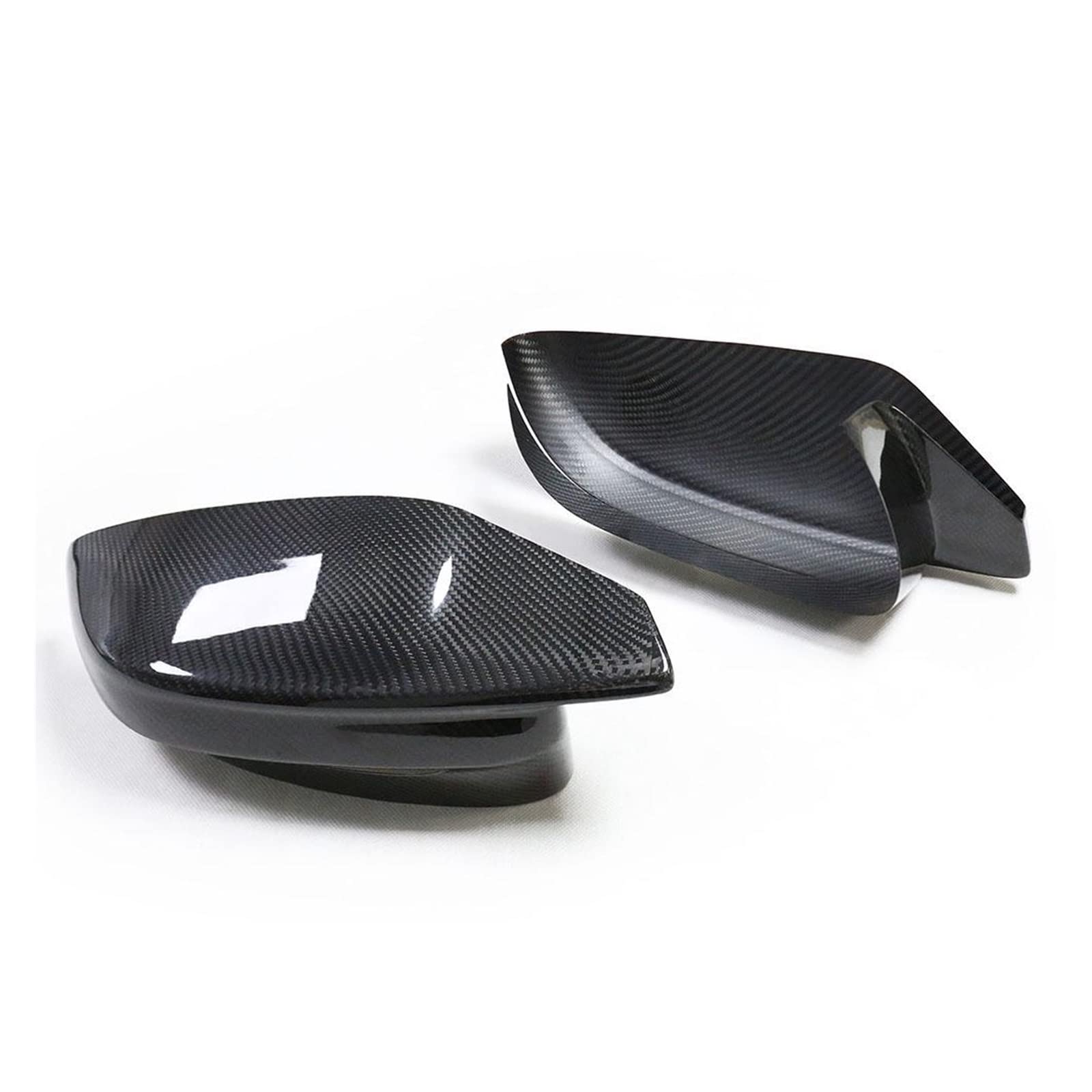 Rückspiegelabdeckung Für BMW 3 4 Serie G80 M3 G83 M4 2021 2022 LHD Auto Rückspiegel Abdeckungen Dry Carbon Fiber Seite spiegel Kappen Abdeckungen Shell ABS(Dry Carbon Add) von Generic