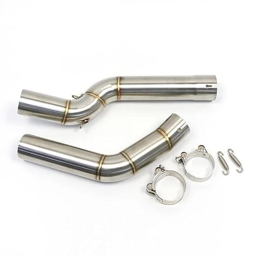 Schalldämpfer-Slip-On Motorcycle Auspuff Middle Link Rohrfluchtsystem für CBR1000RR 2004 2005 2006 2007 Jahr Motorradablößermuffler für CBR1000 von Generic