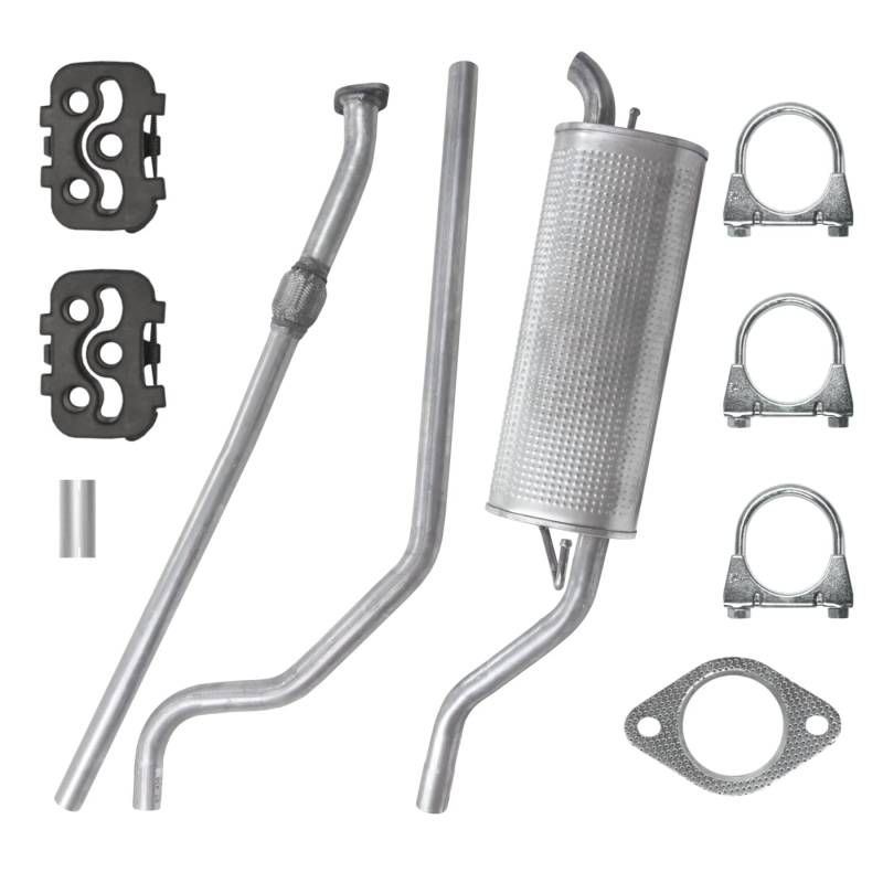 Schalldämpferset Auspuffanlage Auspuff für Fiat Grande Punto 1 I 1.4 von Generic