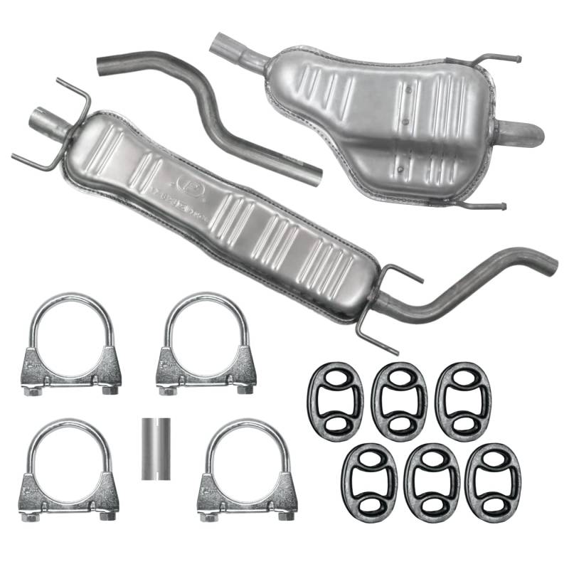 Schalldämpferset Auspuffanlage Auspuff für Opel Zafira 2 II B 1.6 1.8 2.2 von Generic