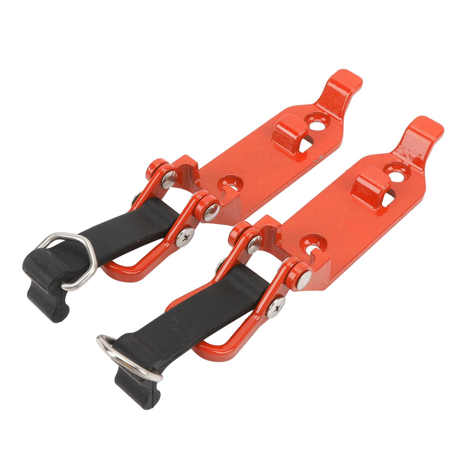 Schaufelhalter-Wandhalterung, Dachträger-Montagehalterungen, Gummiklemmen-Montagesatz, Robuster Metall-Schaufelhalter für Auto, LKW, Garage (ORANGE) von Generic